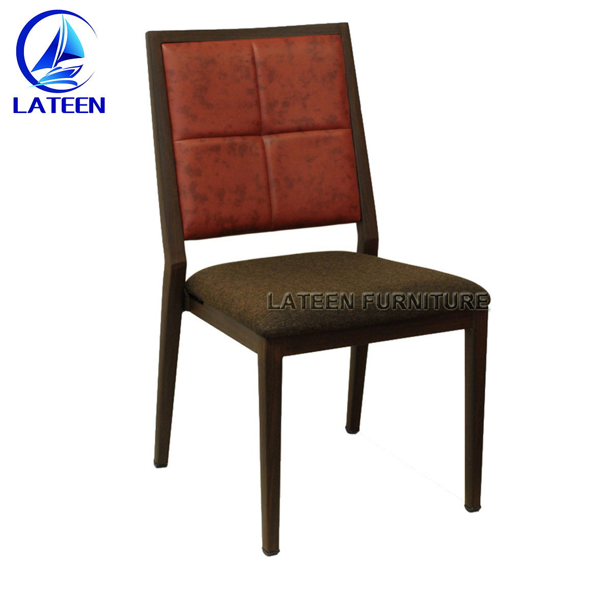 New Design Metal Woodlike Chair