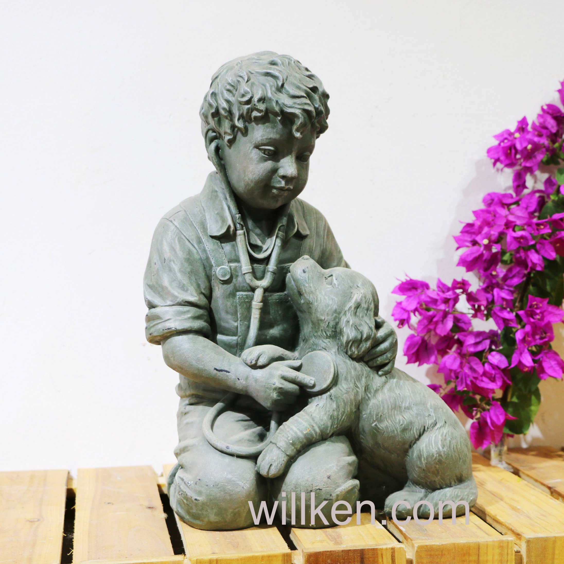Outdoor Garden Decoration Statue Child Statue for Sale