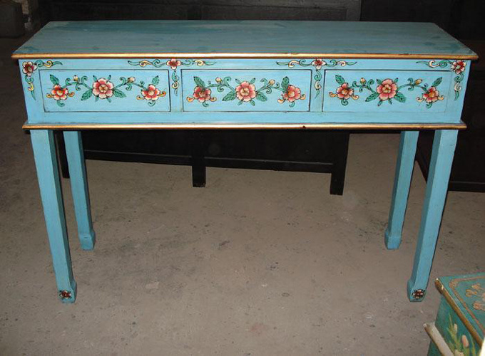 Chinese Antique Furniture Painted Table