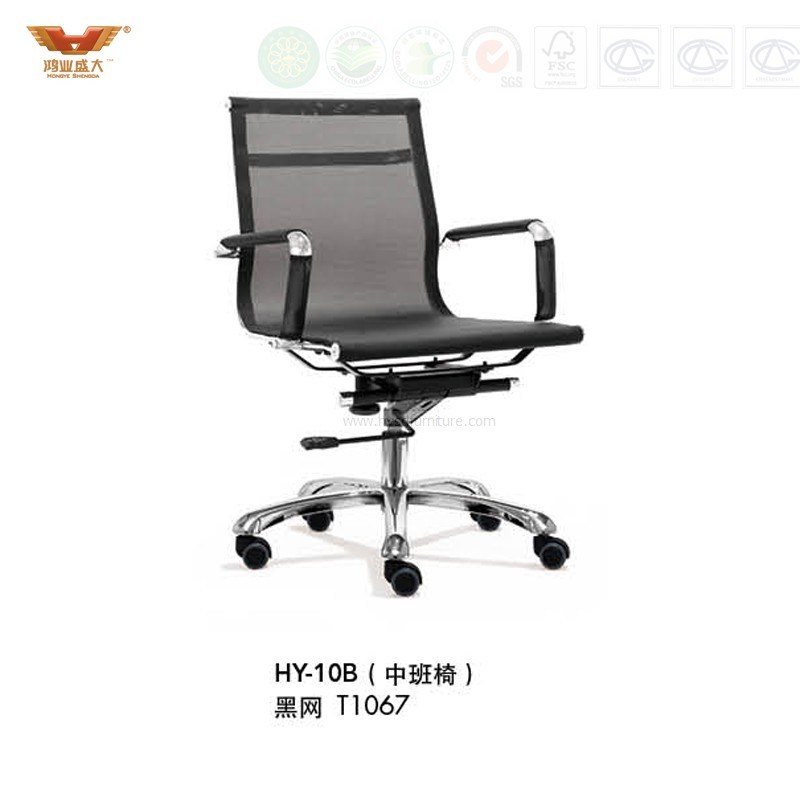 New Style Mesh Computer Staff Chair with Adjustable Armrest Hy-10b
