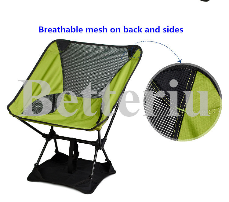 Lightweight Collapsible Chair with Groundsheet Portable Folding Chair