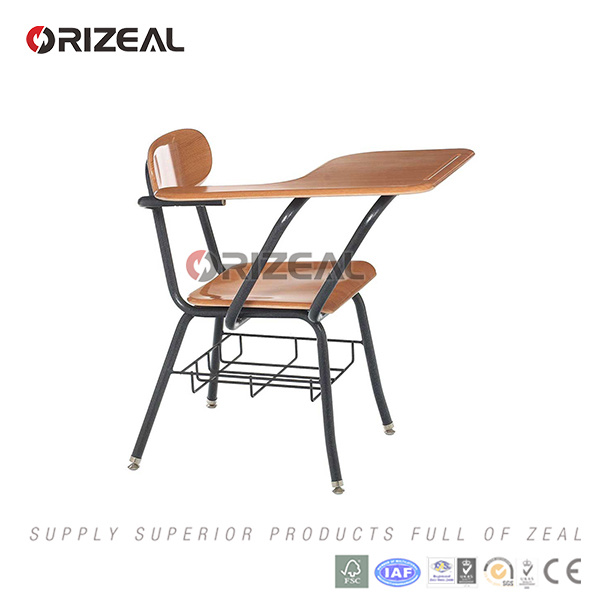 School Furniture Metal Wood Plastic MDF Combo School Desk and Chair