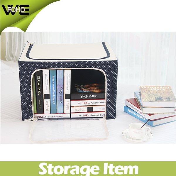 Folding Wardrobe Fabric Covered Storage Boxes for Clothes
