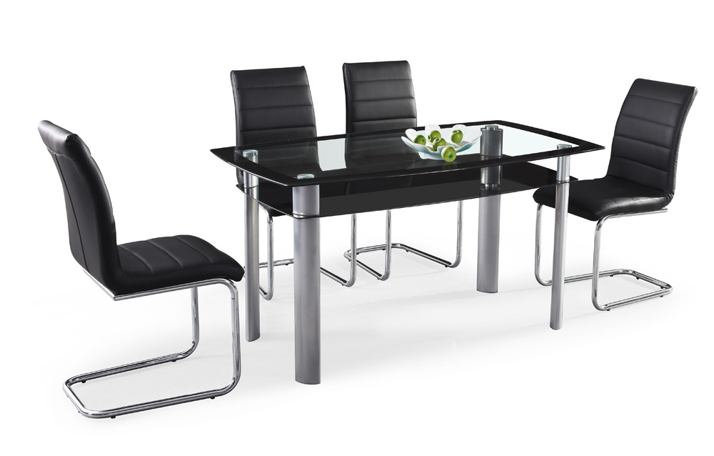 Fashion Design Glass Dining Table Set (DT063)