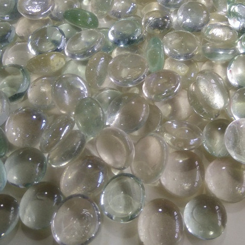 Gardening Loose Pebbles Glass Clear Color