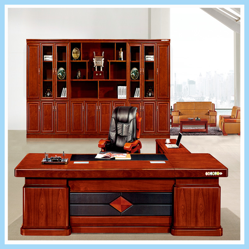 Factory Directly Price Large Wood Office Boss Executive Table
