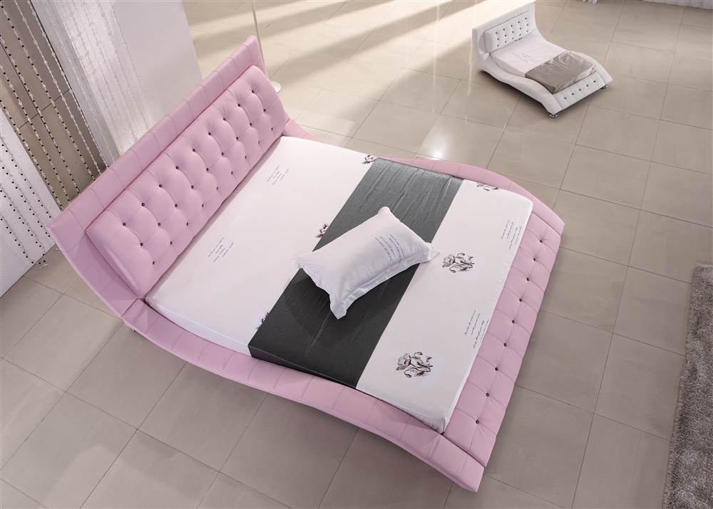 Unique Modern Furniture Modern Leather Bed