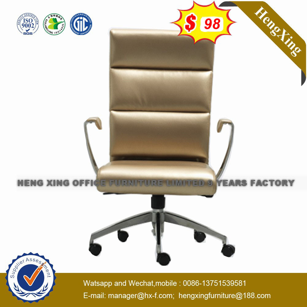 Chinese Furniture PU Leather Navy Dining Table Chair (HX-8N802A)