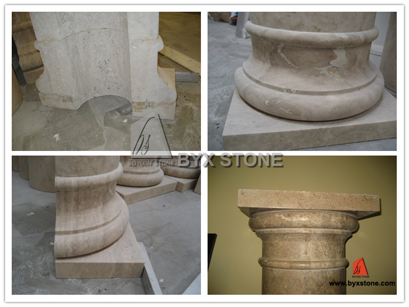 Natural Marble Stone Column/Balusters/Pillar for Building
