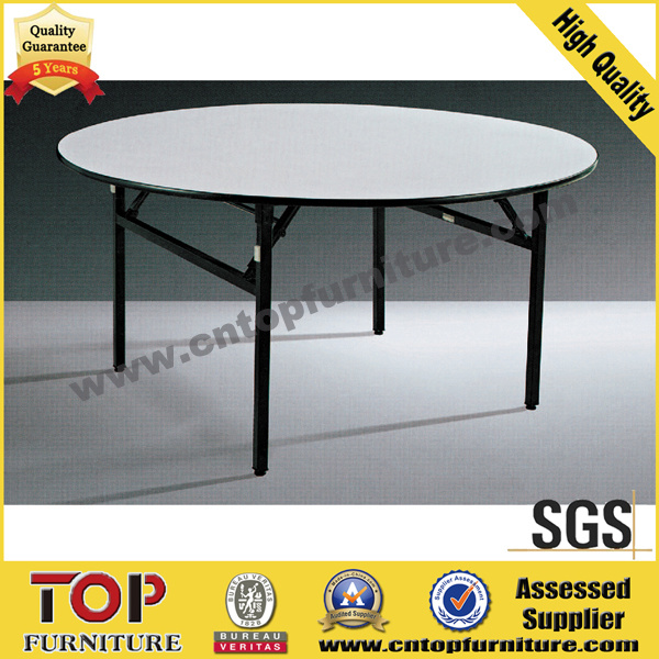 Hotel Banquet Plywood with PVC Table