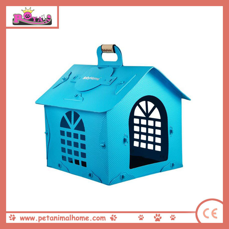 Environmental Protection Plastic Pet Bed in Blue