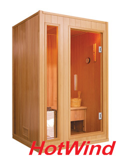 2 Person Finnish Sauna Steam Sauna Cabinet