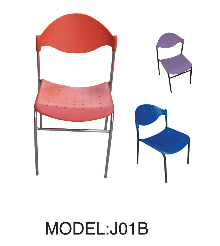 Plastic Steel Chairs, Student Chair (J01B)