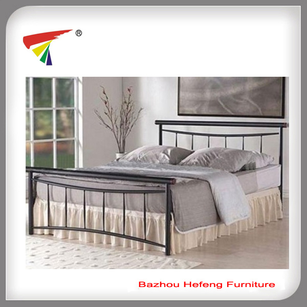 Fashionable Metal Double Bed for Sale (HF096)