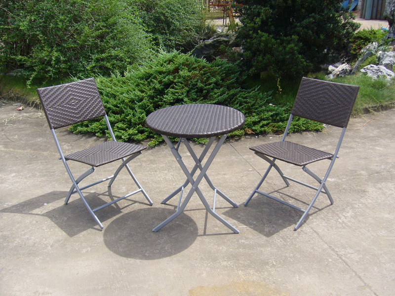 Hotel Rattan Patio Outdoor Furniture Table and Chair (FS-2290+FS-2293)