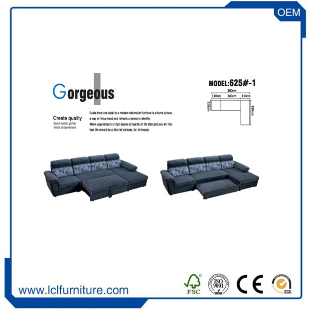Home Furniture Living Room Furniture Sectional Sofa Bed Modern Fabric Sofa Beds
