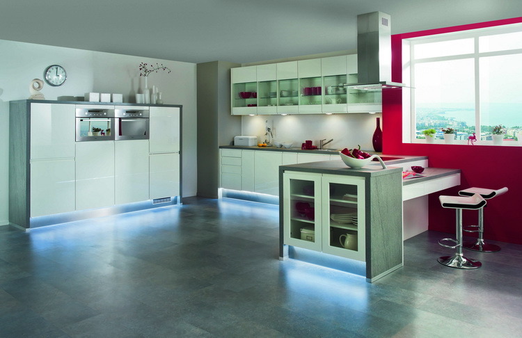 Modern Furniture Kitchen Cabinets Design (GLOE148)