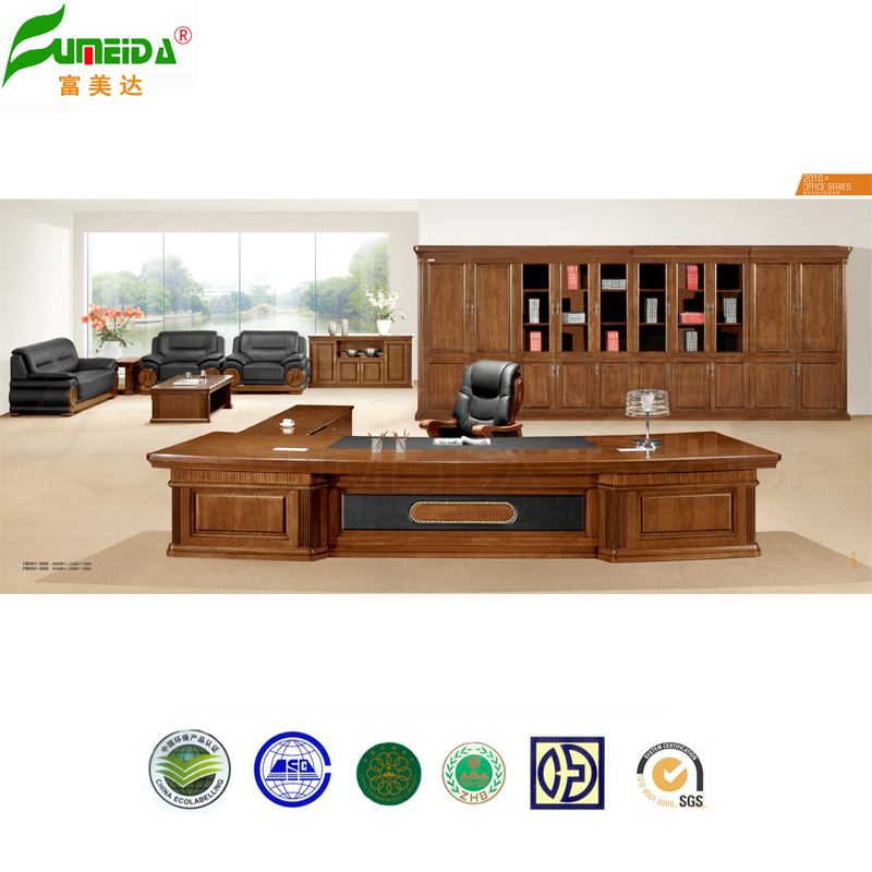 High Quality MDF Wood Veneer Executive Table