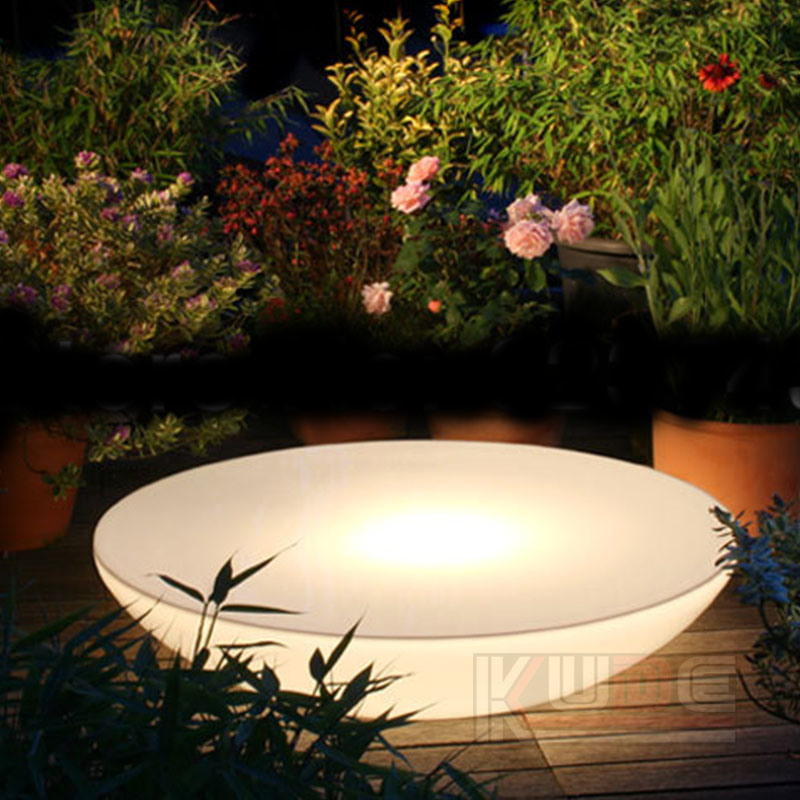 Motel Garden Tea Tables with Remote Control & Charger