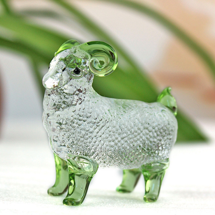 Crystal Sheep Model Craft for 2016 Crystal Gift