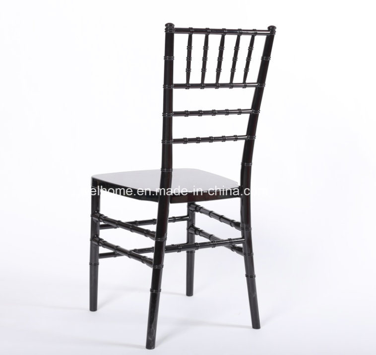 Black Color Resin Chiavari Chair for Wedding/Event/Party