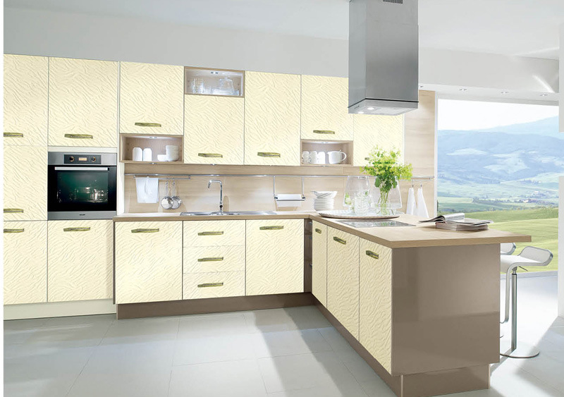 Zhihua Cream Color Kitchen Cabinet