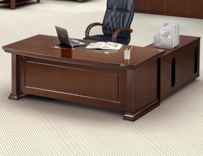 Classic Wood Office Furniture Executive Desk Boss Table