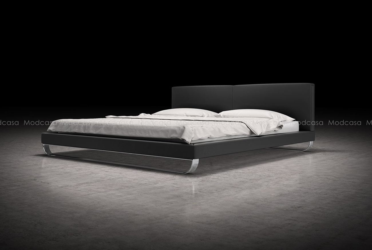 Contemporary Full PU Leather Upholstery Bed