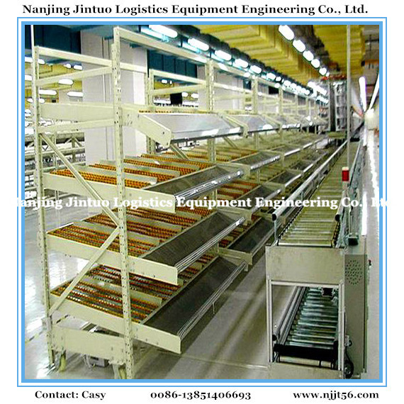 Industrial Storage Carton Flow Racking for Warehouse Use