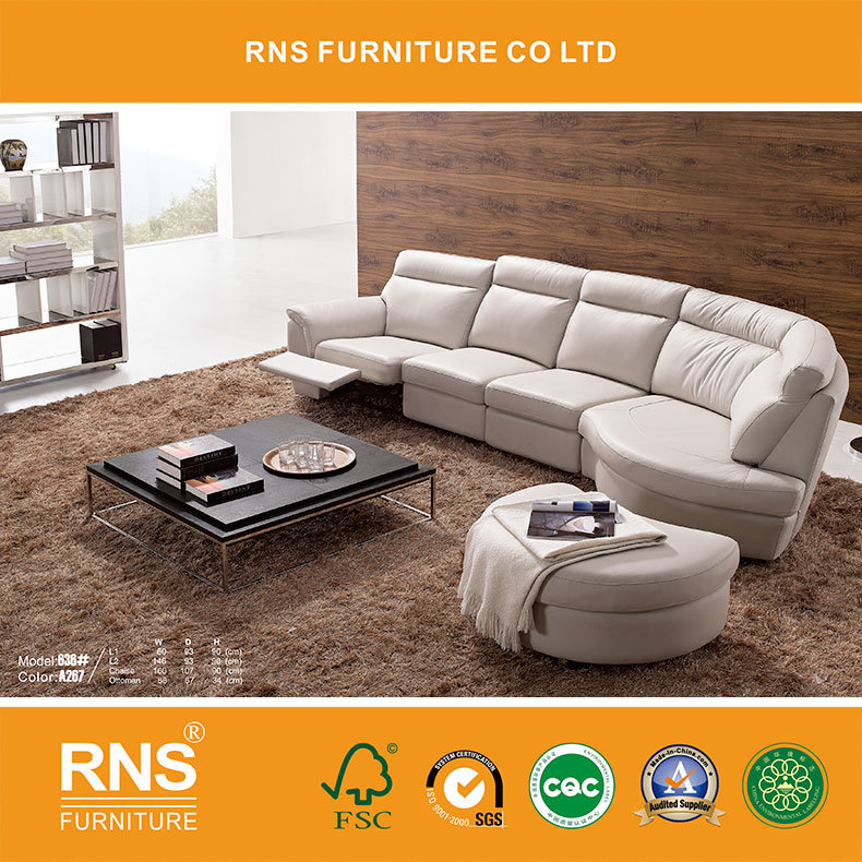 636 Chinese Import Process Modern Corner Sofa