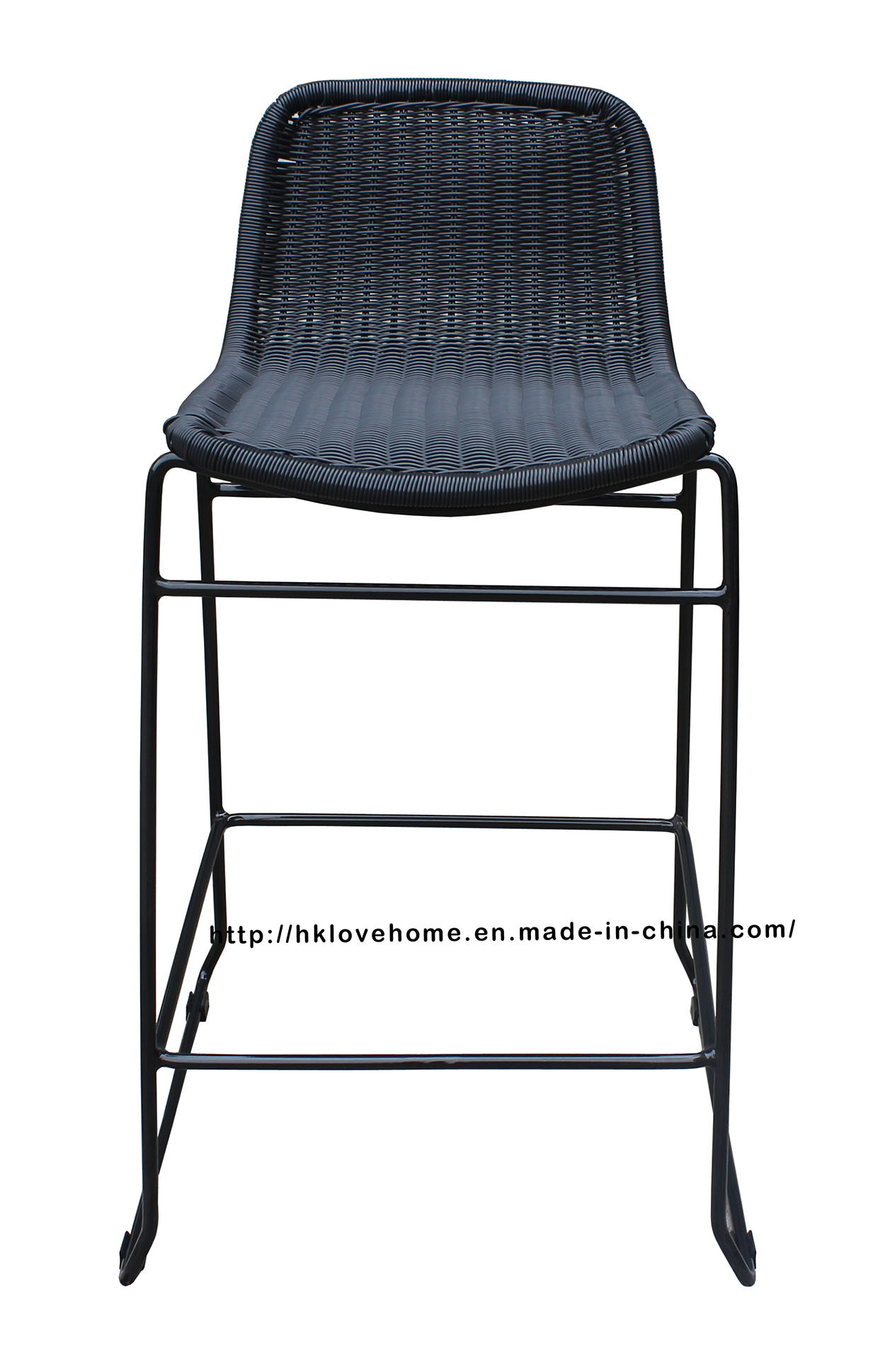 Replica Outdoor Indoor Leisure Metal Furniture Rattan Bar Chair