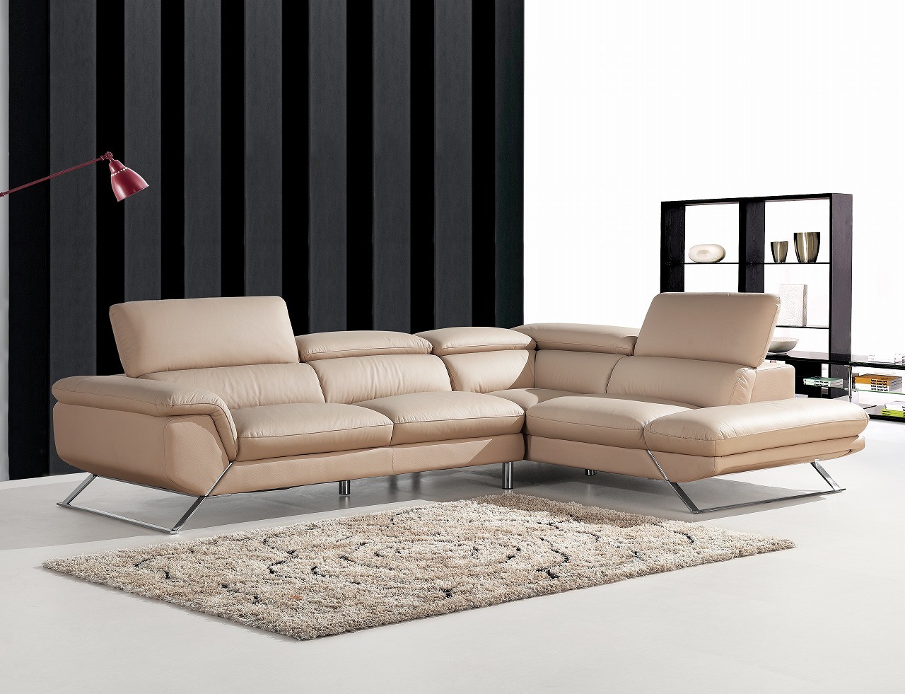 Modern Corner Sofa Stainless Steel Simply Sofa