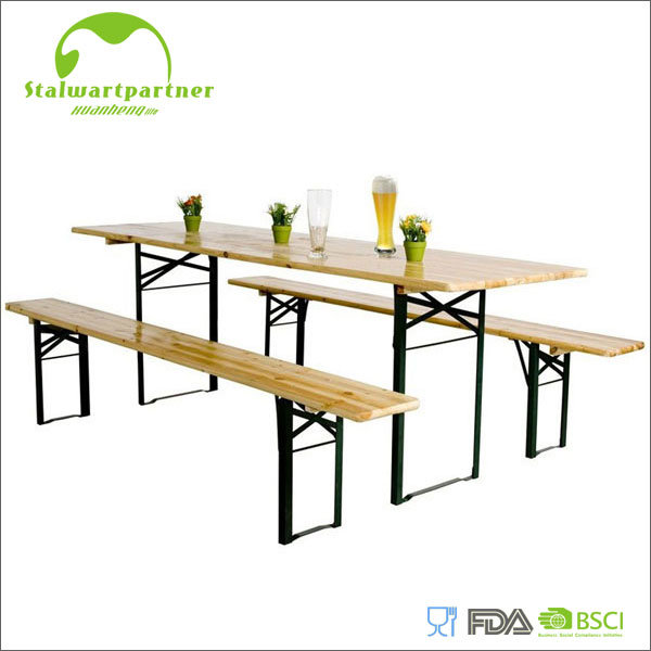 Wooden Beer Table with Fsc Certified