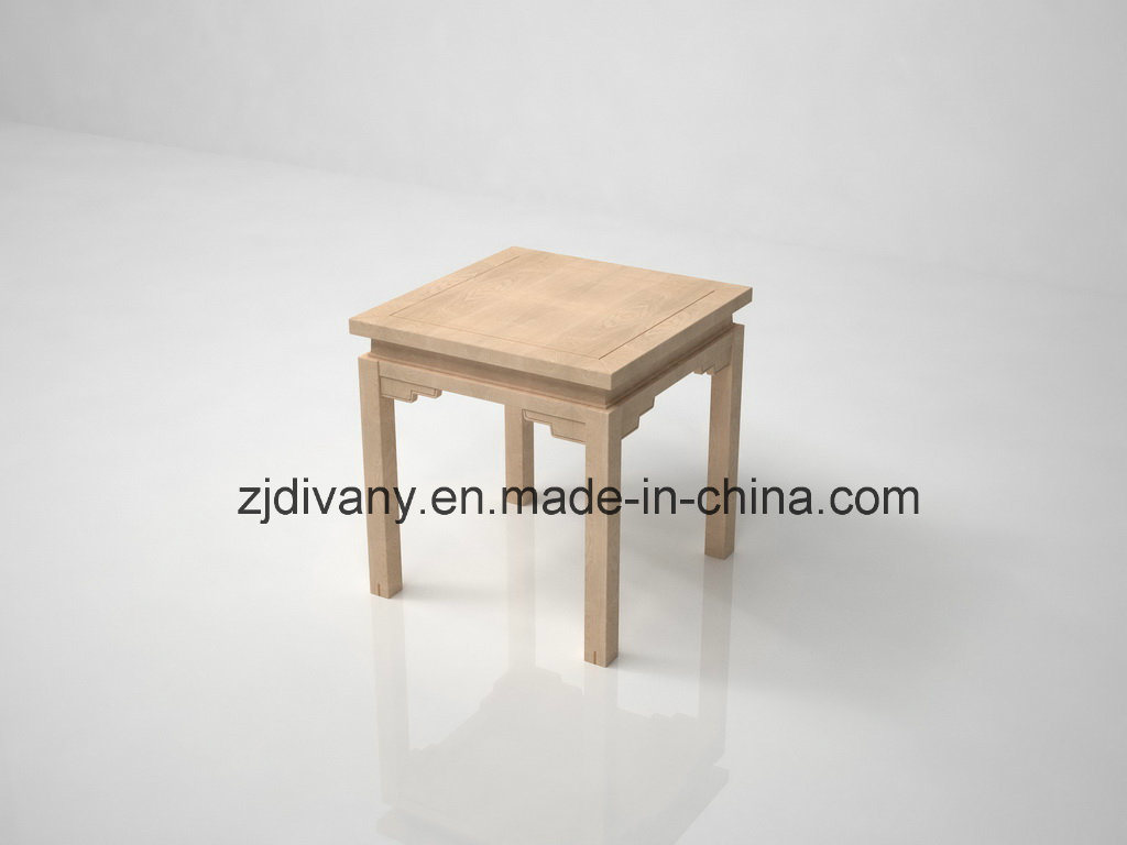 Neo-Chinese Solid Wood Side Table