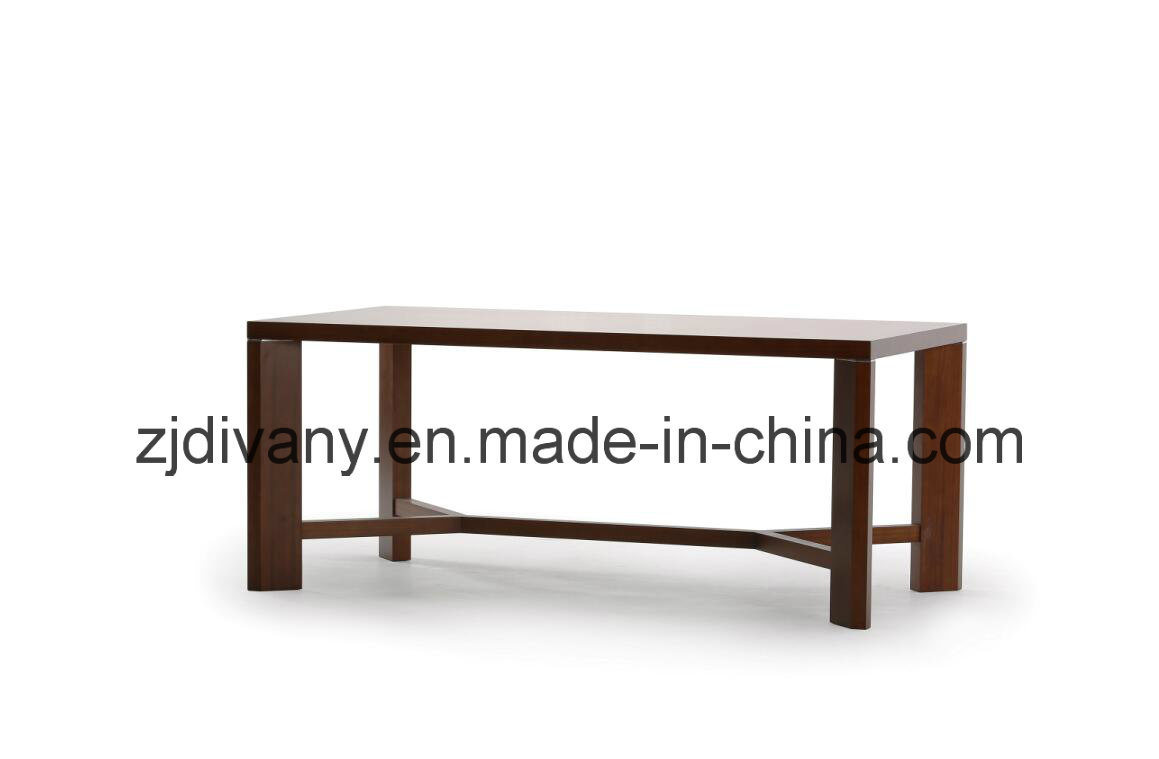 American Style Wooden Dining Table (E-24)