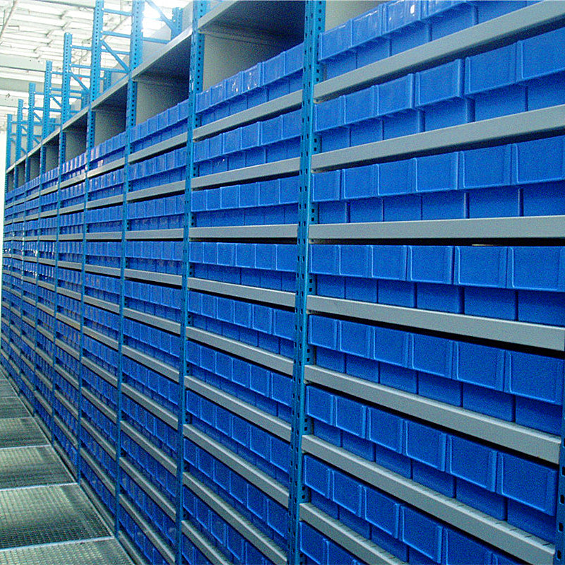 Warehouse Storage Plastic Bin Shelf