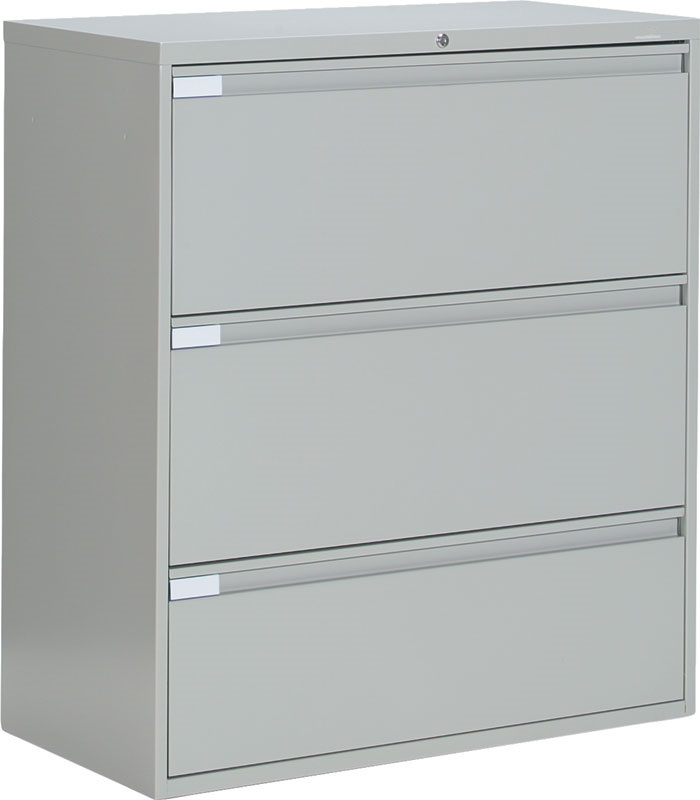 Side Pull Hanging White File Cabinet (SI6-LCF3W)