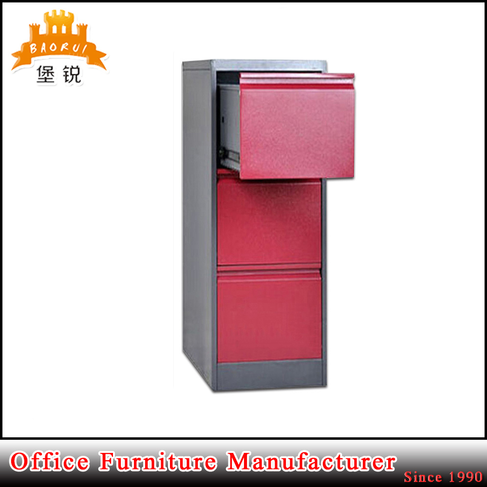 Kd Structure Office Use Cheap 3 Drawer Metal Filing Cabinet