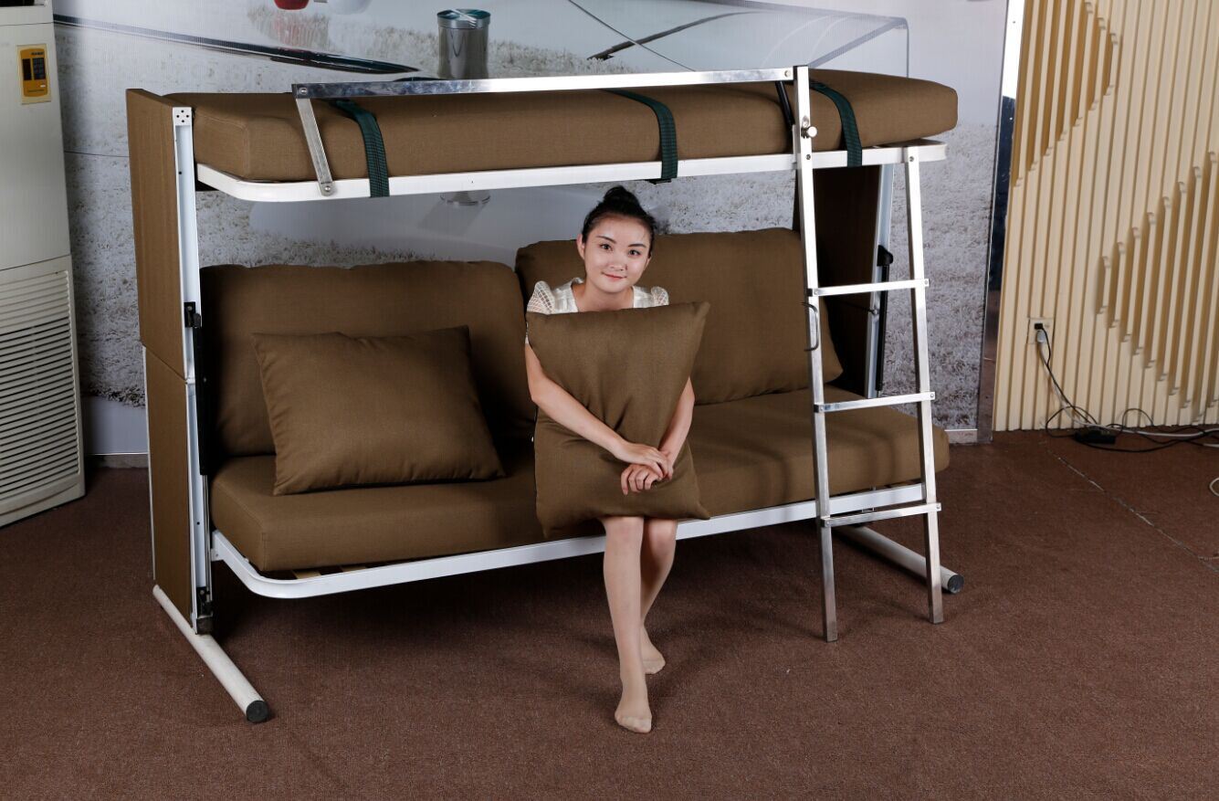Children Bunk Folding Sofa Bed (F138-B)