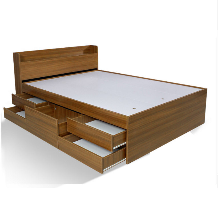 Unique Design Drawer Bed with 5 Drawer