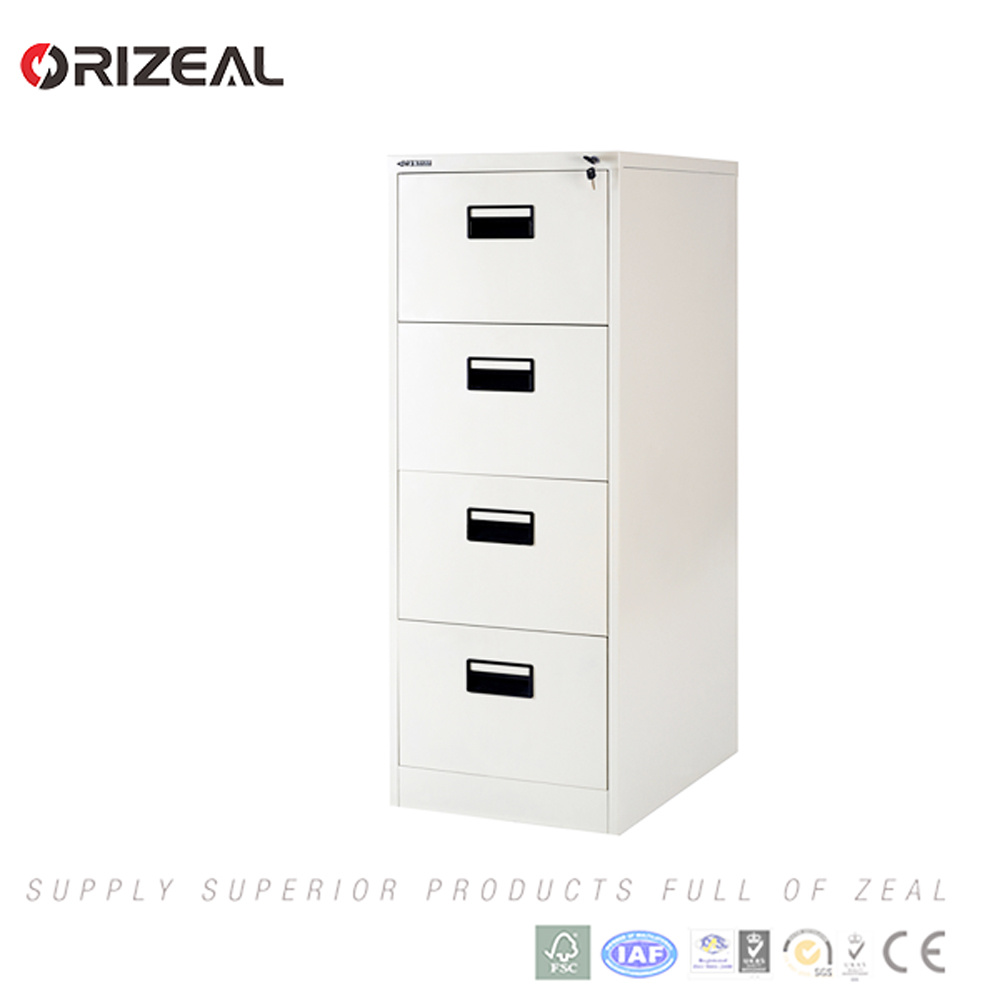 Orizeal 4 Drawer Filing Cabinet with Anti Tilted Lock (OZ-OSC022)