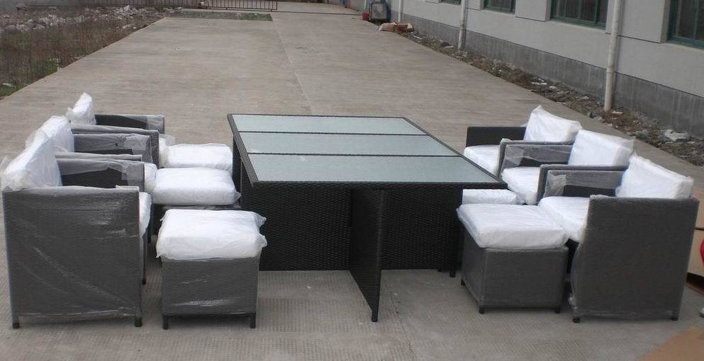Rattan Furniture/Outdoor Furniture/Rattan Dining (GET-6162)