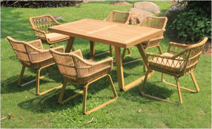 New Outdoor Garden Rattan Dining Set (WS-15595)