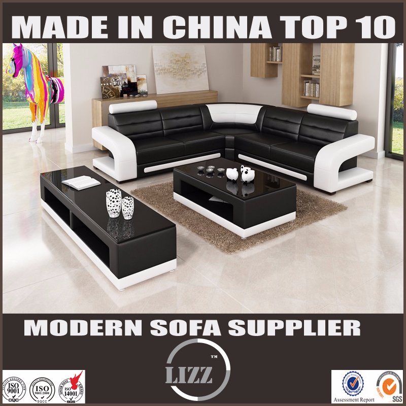 Modern Home Furniture Real Leather Sofa for Living Room