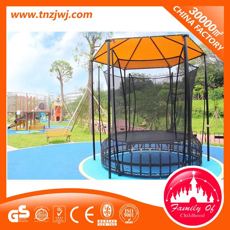 Trampoline Park, Outdoor Trampoline Bed with Net Manufacturer for Sale