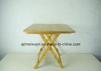 Bamboo Fold Table Square Table Dining Table (M-X3834)