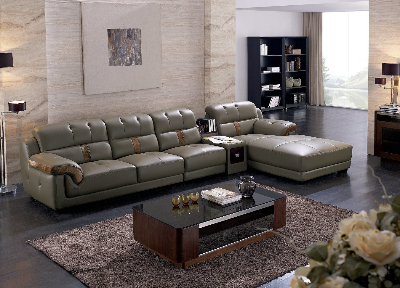 2016 Luxury Home Furniture Sectional Sofa
