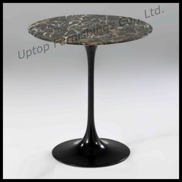 Wholesale Aluminum Base Black Tulip Coffee Table (SP-GT346)