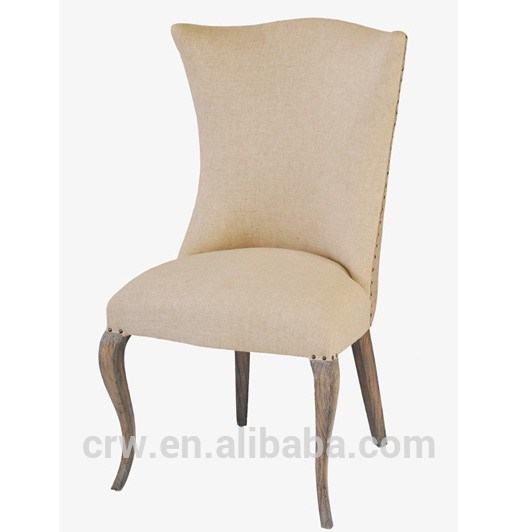 Rch-4268 Morden White Upholstery Fabric Dining Room Chair