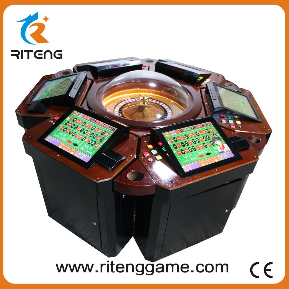 Popular Game Machine Gambling Roulette Poker Table for Amusement